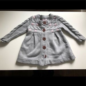 12M Girls: Grey Sweater Dress